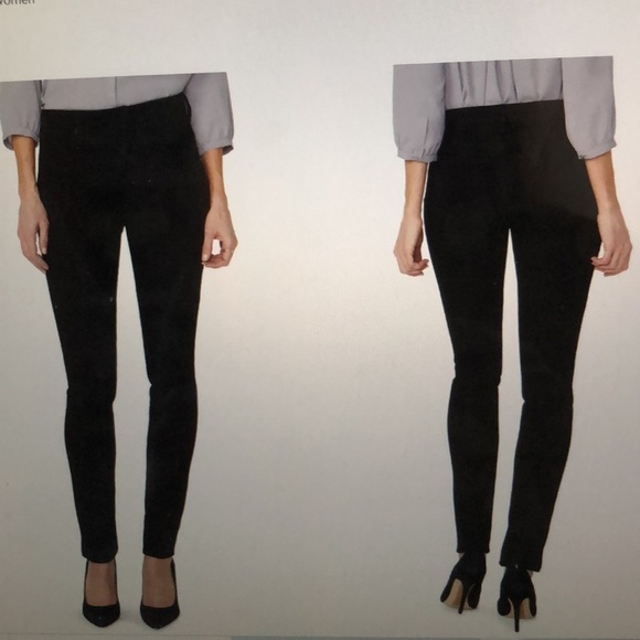 NYDJ Alina Legging Liftxtuck Black 8 Long - Picture 13 of 14